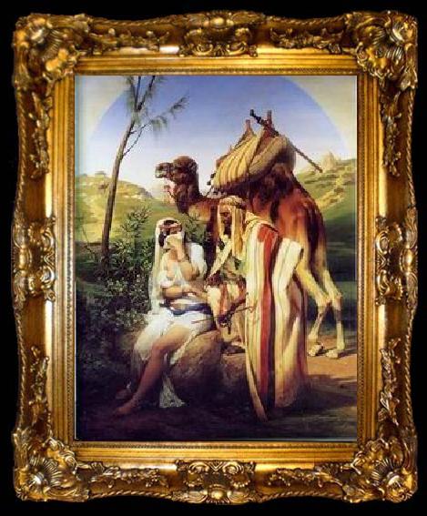 framed  unknow artist Arab or Arabic people and life. Orientalism oil paintings 114, ta009-2
